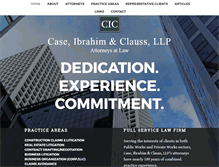 Tablet Screenshot of ciclaw.com